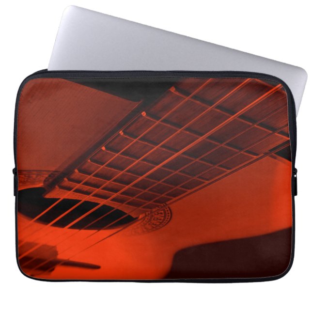 Funda Para Portátil Guitarra acústica (Frente)