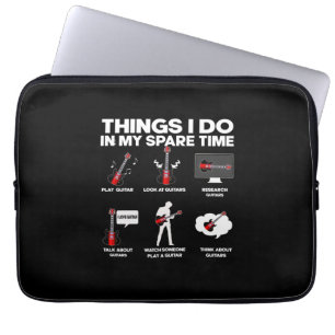 Funda Para Portátil Guitarra Guitarista Addica Cumpleaños de la Música