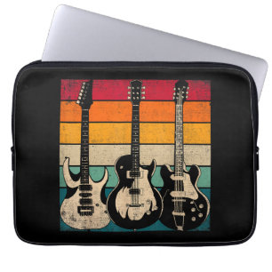 Funda Para Portátil Guitarra retro