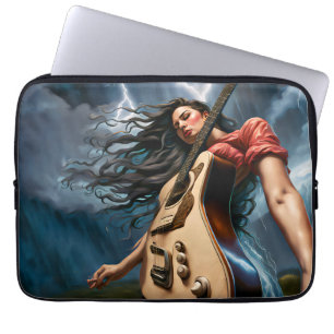 Funda Para Portátil Guitarra Twisted