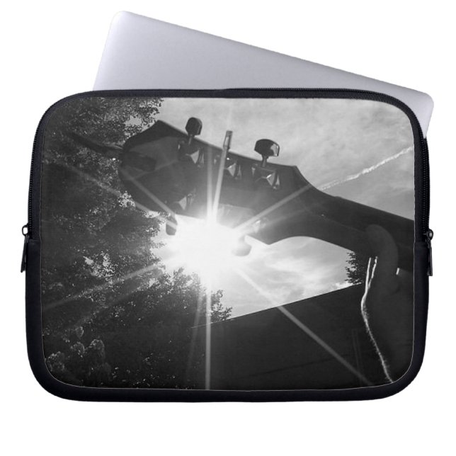 Funda Para Portátil Guitarra y Sunrays (Frente)