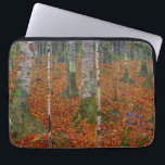 Funda Para Portátil Gustav Klimt - Birch Wood<br><div class="desc">Madera Birch - Gustav Klimt,  Oil on Canvas,  1903</div>