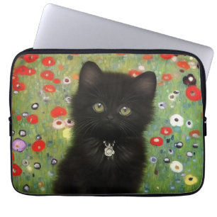 Funda Para Portátil Gustav Klimt Kitten