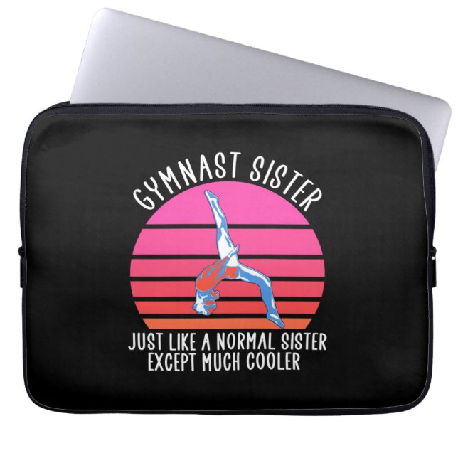 Funda Para Portátil Gymnast Sister (Frente)