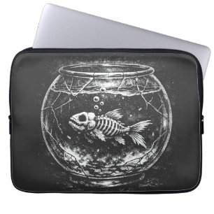 Funda Para Portátil "Haciendo Grande" - Goldfish por BurnsInHell