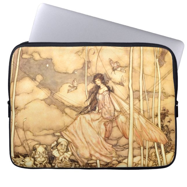 Funda Para Portátil Hada Arthur Rackham (Frente)