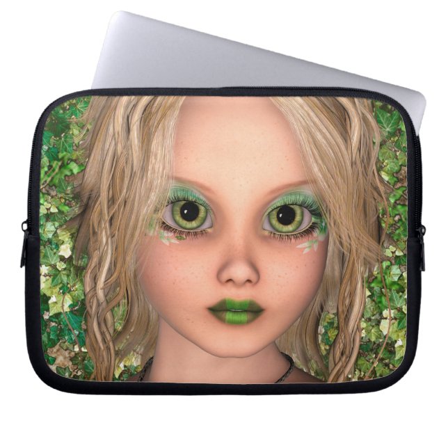 Funda Para Portátil Hada Pequeña (Frente)