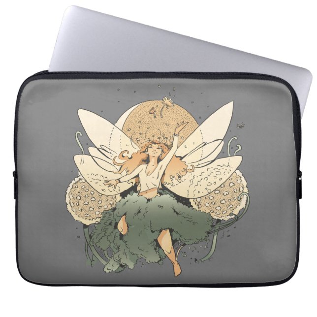 Funda Para Portátil Hadas encantadoras - Arte fantástico (Frente)
