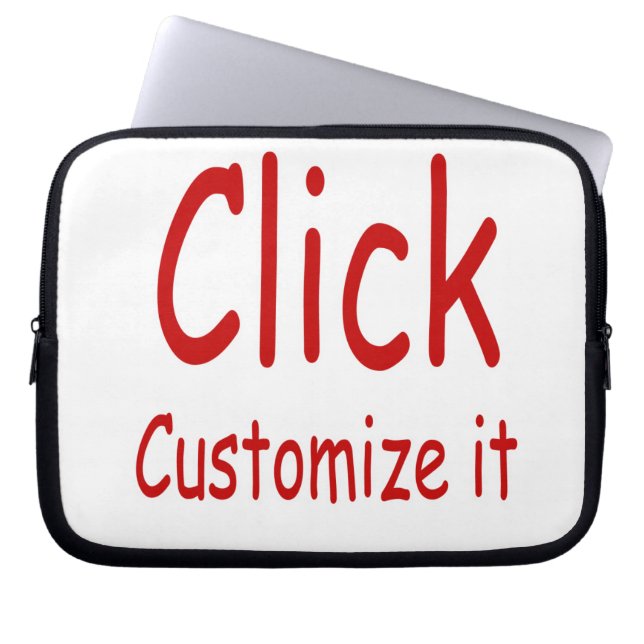 Funda Para Portátil Haga su propia manga (Frente)