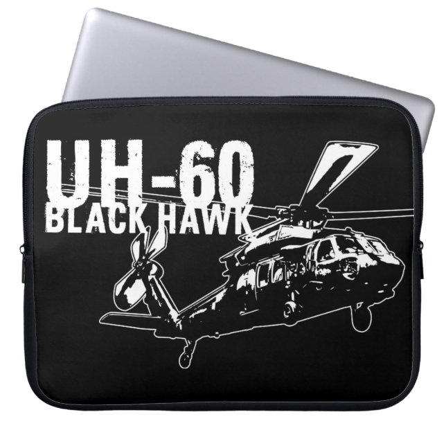 Funda Para Portátil Halcón negro (Frente)