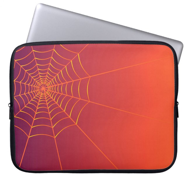 Funda Para Portátil Halloween de fondo de otoño (Frente)