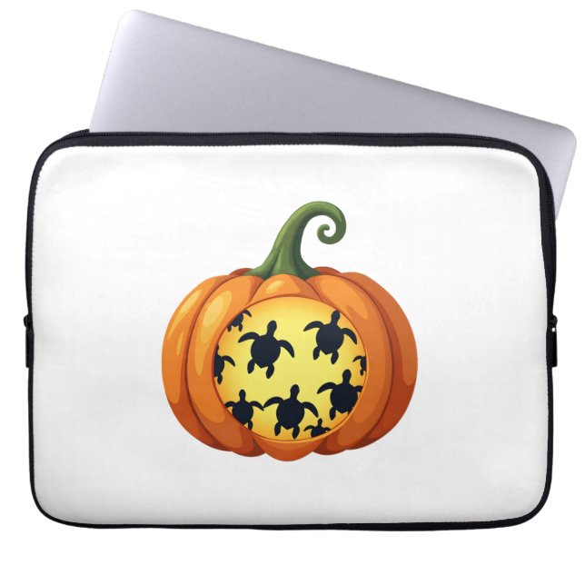 Funda Para Portátil Halloween Shireen Calabaza Mar Halloween Costu (Frente)