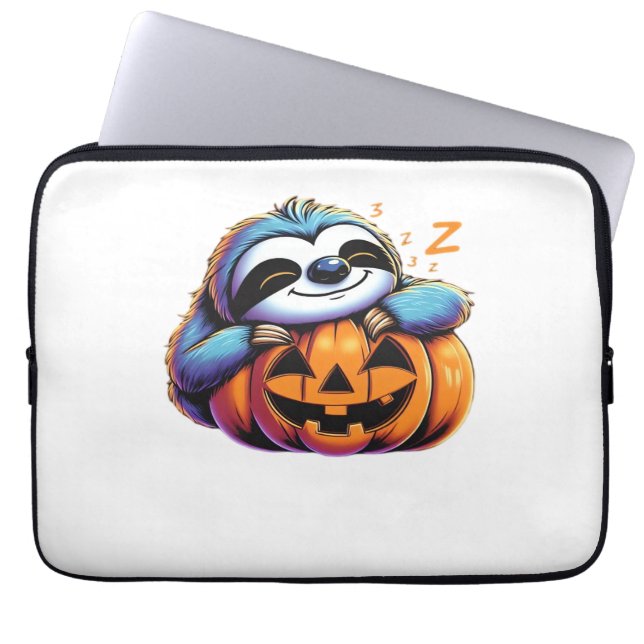 Funda Para Portátil Halloween Sloth Lover Costume camiseta esencial (Frente)