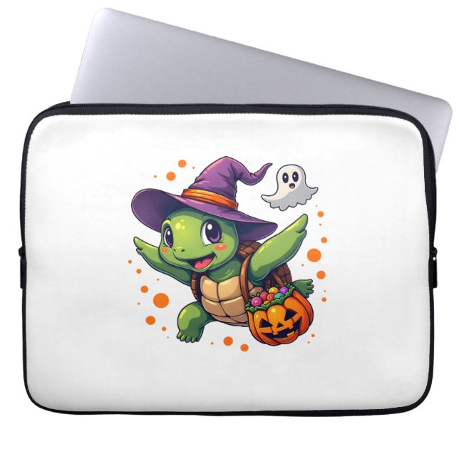 Funda Para Portátil Halloween Turtle Tortoise Costume Hombres Mujeres  (Frente)