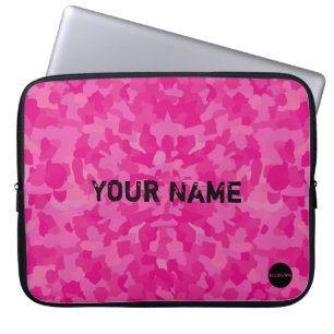 Funda Para Portátil HAMbyWG - Camuflaje en Pink Sherbert