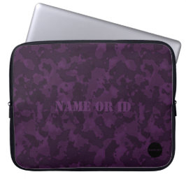 Funda Para Portátil HAMbyWG - Camuflaje en Púrpura Amatista