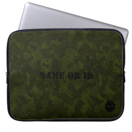 Funda Para Portátil HAMbyWG - Camuflaje en Verde de Ejército