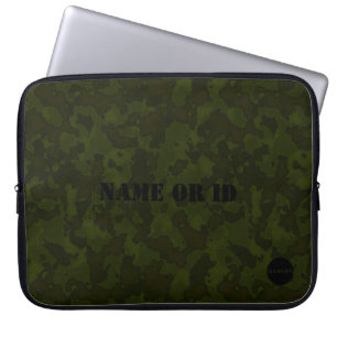 Funda Para Portátil HAMbyWG - Camuflaje en Verde de Ejército