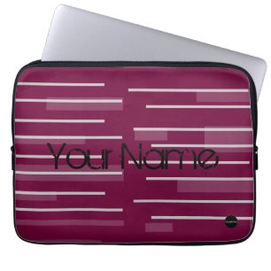 Funda Para Portátil HAMbyWG - Diseño "Ninguna barra" en cualquier colo