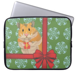 Funda Para Portátil Hammy Navidades Navidades Hamster