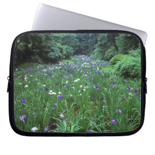 Funda Para Portátil Hana Shobu (Iris Japonesa de Agua), Santuario Meij