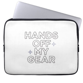 Funda Para Portátil Hands Off My Gear Laptop Sleeve
