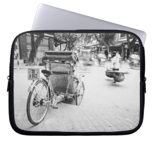 Funda Para Portátil Hanoi Vietnam, Ciclo en el antiguo Hanoi