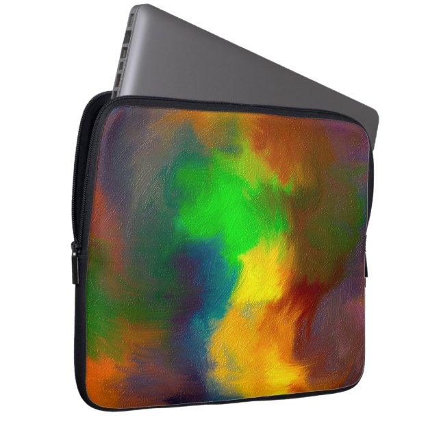 Funda Para Portátil Happiness and arts (Anverso derecho)