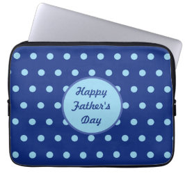 Funda Para Portátil Happy Father's Day Tablet Case (Navy & Soft Blue)