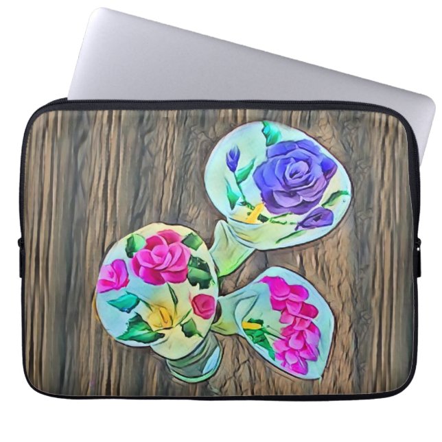 Funda Para Portátil Happy Lilys (Frente)