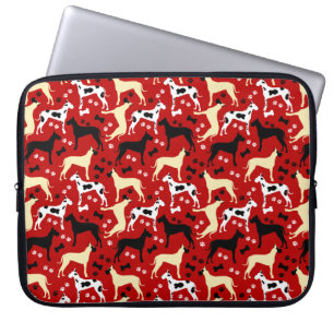 Funda Para Portátil Harlequin, Fawn, Black Dane