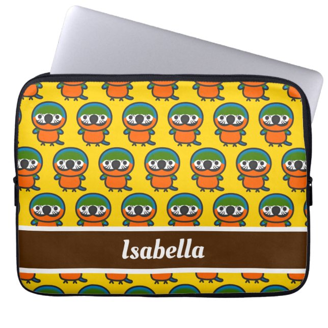 Funda Para Portátil Harlequin Macaw (Frente)