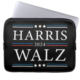 Funda Para Portátil Harris Walz elecciones de 2024