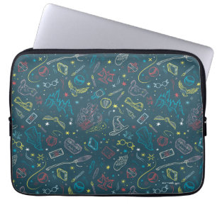 Funda Para Portátil HARRY POTTER™ Artifacts Line Art Pattern