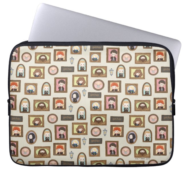 Funda Para Portátil HARRY POTTER™ Chibi Picture Frame Pattern (Frente)