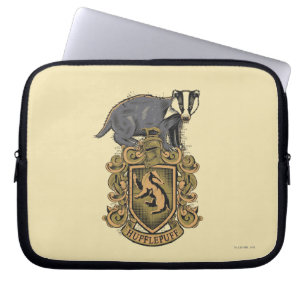 Funda Para Portátil Harry Potter Escudo de Hufflepuff con Tejón