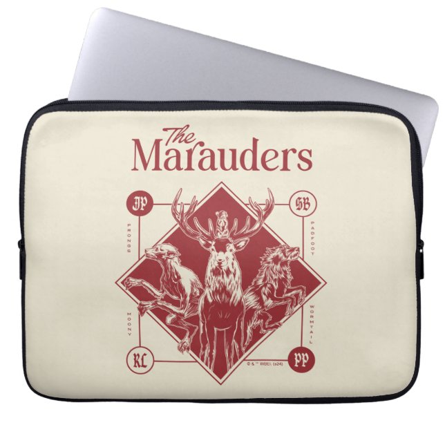 Funda Para Portátil HARRY POTTER™ Los Marauders Animagus Gráfico (Frente)