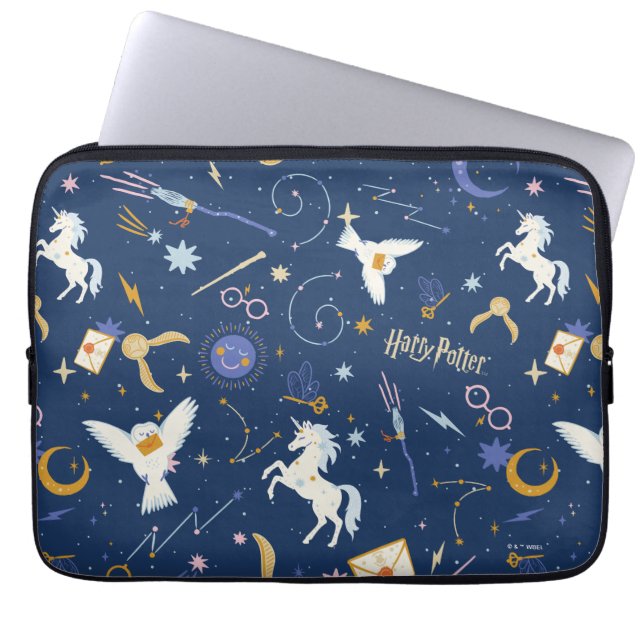 Funda Para Portátil HARRY POTTER™ Patrón de icono del solsticio de ver (Frente)