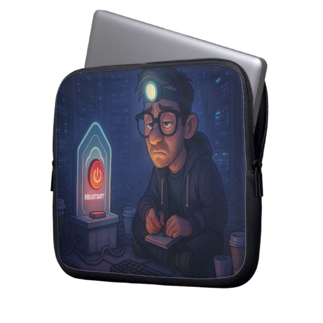 Funda Para Portátil Hast du schon neu gestartet? (Anverso izquierdo)