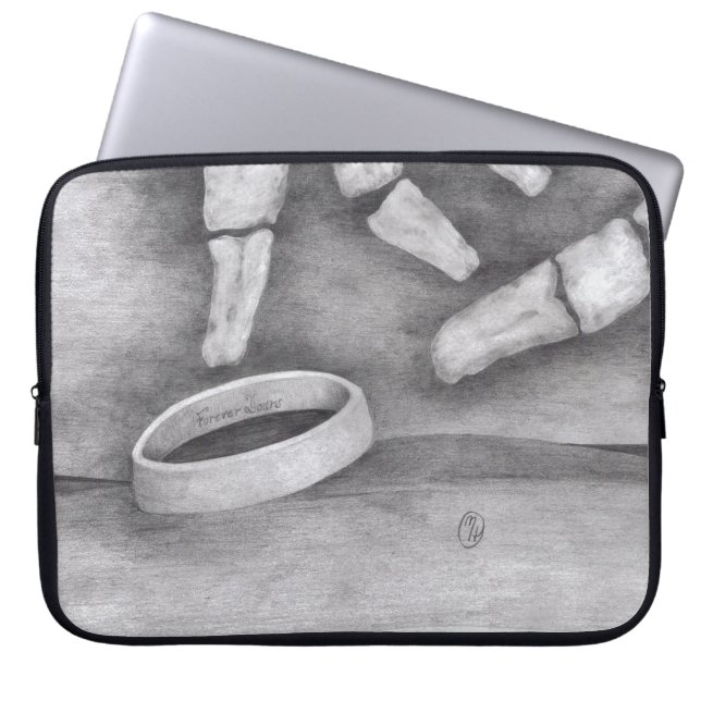 Funda Para Portátil "Hasta muerte " (Frente)