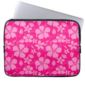 FUNDA PARA PORTÁTIL HAWAIIAN HULA (HIBISCUS) PINK GUAVA