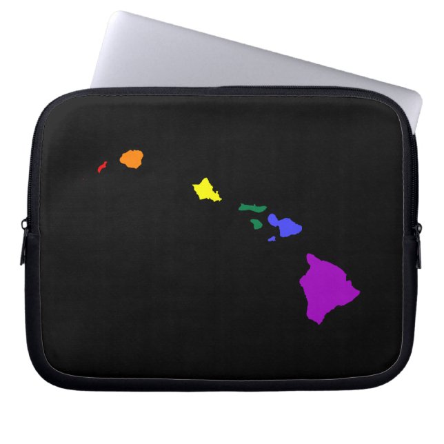 Funda Para Portátil Hawaiian Rainbow (Frente)