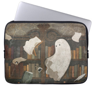 Funda Para Portátil Hay un poltergeist en la biblioteca
