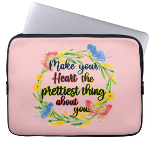 Funda Para Portátil Haz De Tu Corazón Lo Más Bonito De Ti