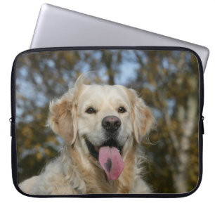 Funda Para Portátil Headshot 3 del golden retriever