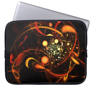 Funda Para Portátil Heartbeat Abstract Art Laptop Sleeve