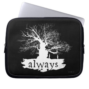 Funda Para Portátil Hechizo de Harry Potter   Silueta de Cita Siempre