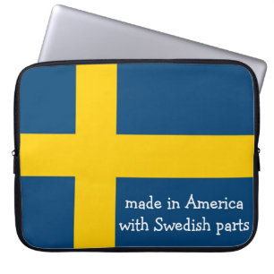 Funda Para Portátil Hecho en América con las partes suecas con la