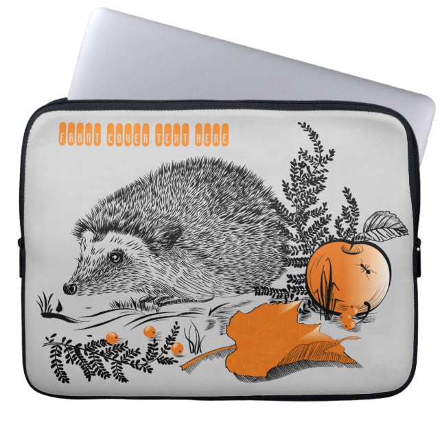 Funda Para Portátil Hedgehog (Frente)