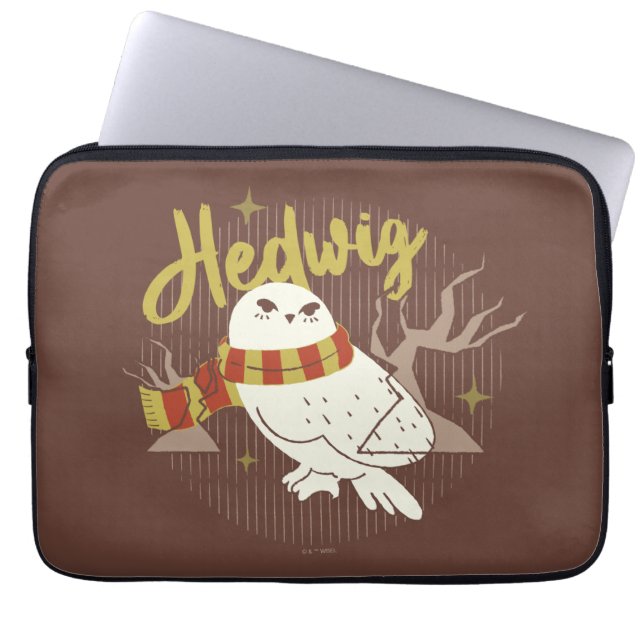 Funda Para Portátil Hedwig Whimsical Forest Drawing (Frente)